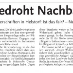 Leine-Zeitung Wunstorf 18.09.2010