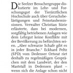Leine-Zeitung Seelze 02.10.2010